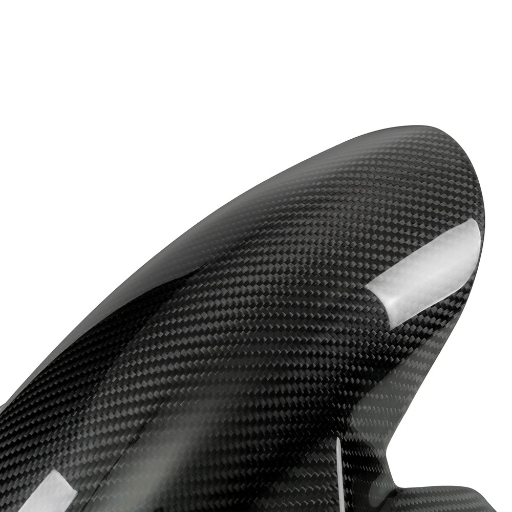 100% Carbon Fiber  Front Fender Replacement S1000RR /S1000R/ HP4/  S1000XR in Twill Weave 100% Glossy Finish  Black